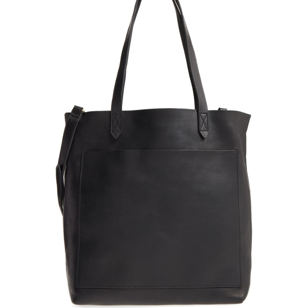 Medium Leather Transport Tote Madewell